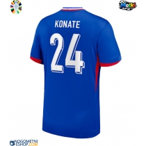 Moški Nogometni dresi Francija Ibrahima Konate #24 Domači EP 2024 Kratek Rokav